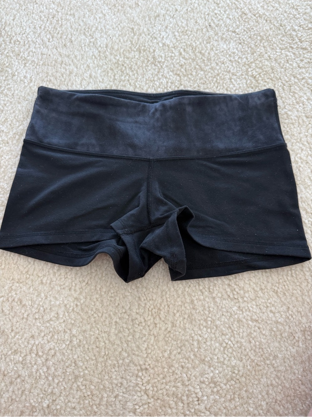 lululemon athletica Black High-Rise Bike Shorts